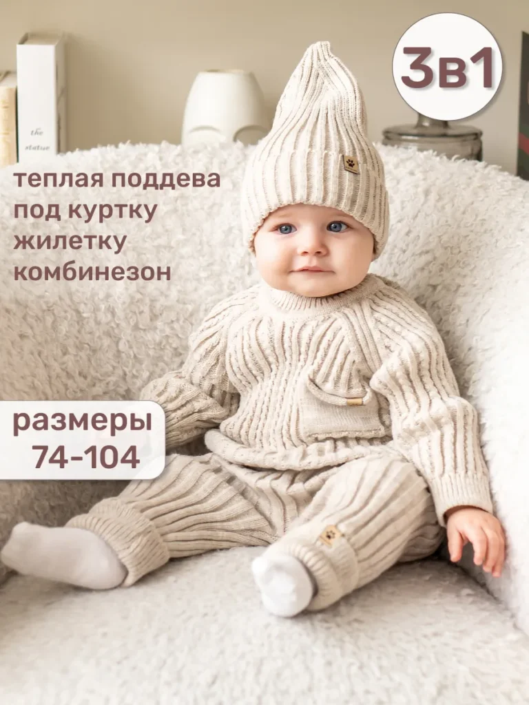 Костюм детский для новорожденных